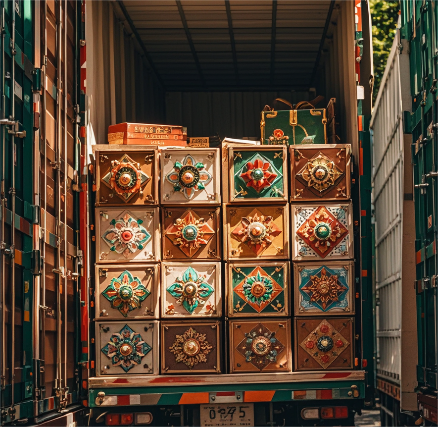 裝飾品物流運輸